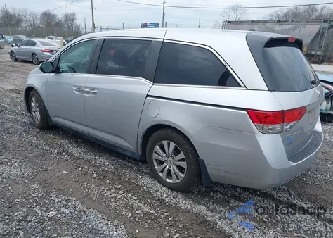 2014 Honda Odyssey Ex-L from USA, damaged, VIN 5FNRL5H66EB042203